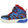 Chaussures Garçon Baskets montantes Geox J GRAYJAY BOY C Bleu / Rouge