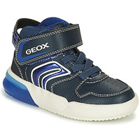 Chaussures Garçon Baskets montantes Geox J GRAYJAY BOY A Bleu