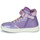 Chaussures Fille Baskets montantes Geox J SKYLIN GIRL G Violet