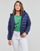 Vêtements Femme Doudounes Tommy Jeans TJW QUILTED TAPE HOODED JACKET Marine