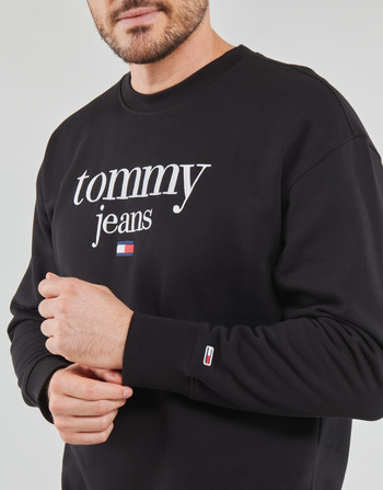 Tommy Jeans TJM REG MODERN CORP LOGO CREW Noir