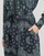 Vêtements Femme Robes longues Tommy Hilfiger BANDANA VIS MIDI SHIRT DRESS LS Marine