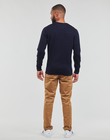 Tommy Hilfiger GLOBAL STP PLACEMENT CREW NECK Marine