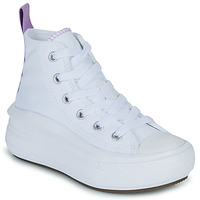 Chaussures Fille Baskets montantes Converse Chuck Taylor All Star Move Platform Foundation Hi Blanc / Lilas
