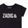 Vêtements Fille T-shirts manches courtes Zadig & Voltaire X15369-09B Noir