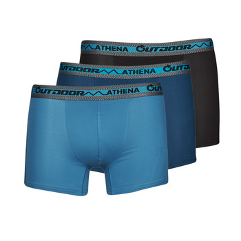 Sous-vêtements Homme Boxers Athena OUTDOOR X3 Bleu / Noir