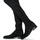 Chaussures Femme Bottes ville Myma 6160-MY-VELOUR-NOIR Noir