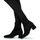 Chaussures Femme Bottines Myma 5897-MY-STRECH-VELOUR-NOIR Noir