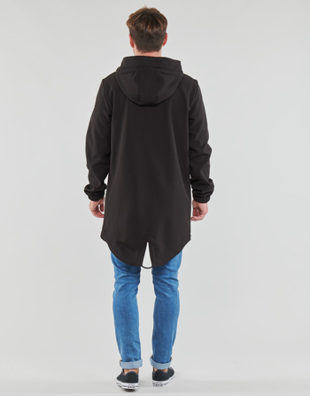 Only & Sons  ONSHALL HOOD SOFTSHELL PARKA Noir