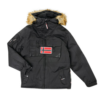 Vêtements Garçon Parkas Geographical Norway BENCH Noir