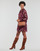 Vêtements Femme Robes courtes Liu Jo WF2317 Bordeaux / Rose