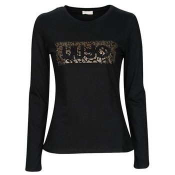 Vêtements Femme T-shirts manches longues Liu Jo WF2485 Noir