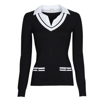 Vêtements Femme Pulls Morgan MLUNE Noir / Blanc