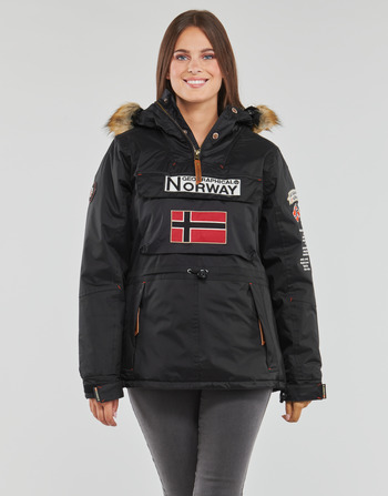 Vêtements Femme Parkas Geographical Norway BRIDGET Noir