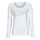 Vêtements Femme T-shirts manches longues Guess LS CN BRYANNA Blanc
