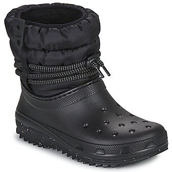 Chaussures Femme Bottes de neige Crocs CLASSIC NEO PUFF LUXE BOOT W Noir