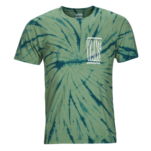 Vêtements Homme T-shirts manches courtes Vans TALL TYPE TIE DYE SS TEE DUCK GREEN