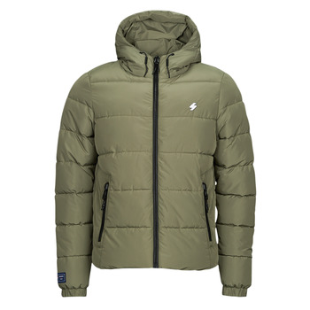 Vêtements Homme Doudounes Superdry HOODED SPORTS PUFFER Dusty Olive
