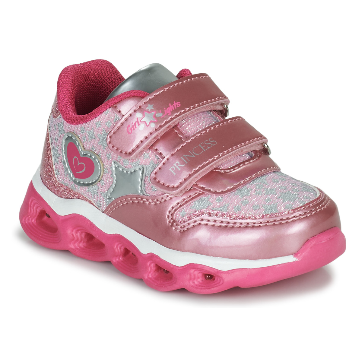 Chaussures Fille Baskets basses Chicco CARISSA Rose / Lumières