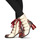 Chaussures Femme Bottines Laura Vita EVCAO Beige / Rouge
