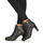 Chaussures Femme Bottines Laura Vita ALBANE Noir / Gris