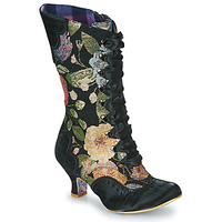 Chaussures Femme Bottes ville Irregular Choice CHIMNEY SMOKE Noir / Multicolore