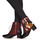 Chaussures Femme Bottines Irregular Choice THICKET CHUMS Noir / Rouge