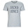 Vêtements Homme T-shirts manches courtes Jack & Jones JJXILO TEE SS CREW NECK Gris
