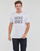 Vêtements Homme T-shirts manches courtes Jack & Jones JJXILO TEE SS CREW NECK Blanc