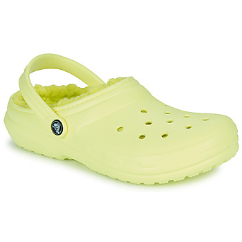 Chaussures Enfant Sabots Crocs CLASSIC LINED CLOG K Jaune