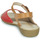 Chaussures Femme Sandales et Nu-pieds Dorking ODA Rouge / Marron