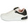 Chaussures Garçon Baskets basses Geox J XLED G. A - MESH+ECOP BOTT Blanc / Noir