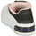 Chaussures Garçon Baskets basses Geox J XLED G. A - MESH+ECOP BOTT Blanc / Noir