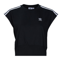 Vêtements Femme T-shirts manches courtes adidas Originals WAIST CINCH TEE noir