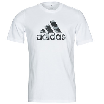 Vêtements T-shirts manches courtes adidas Performance M AWORLD AC G T blanc