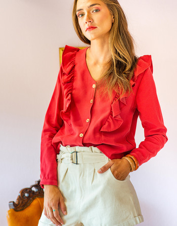 Vêtements Femme Tops / Blouses Céleste CARLA Rouge