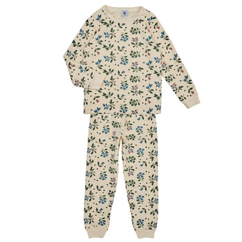 Vêtements Fille Pyjamas / Chemises de nuit Petit Bateau CINGU Multicolore