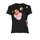 Vêtements Femme T-shirts manches courtes Desigual HELLO PINK PANTHER Noir