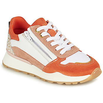 Chaussures Fille Baskets basses Bullboxer  Orange / Blanc / Marron
