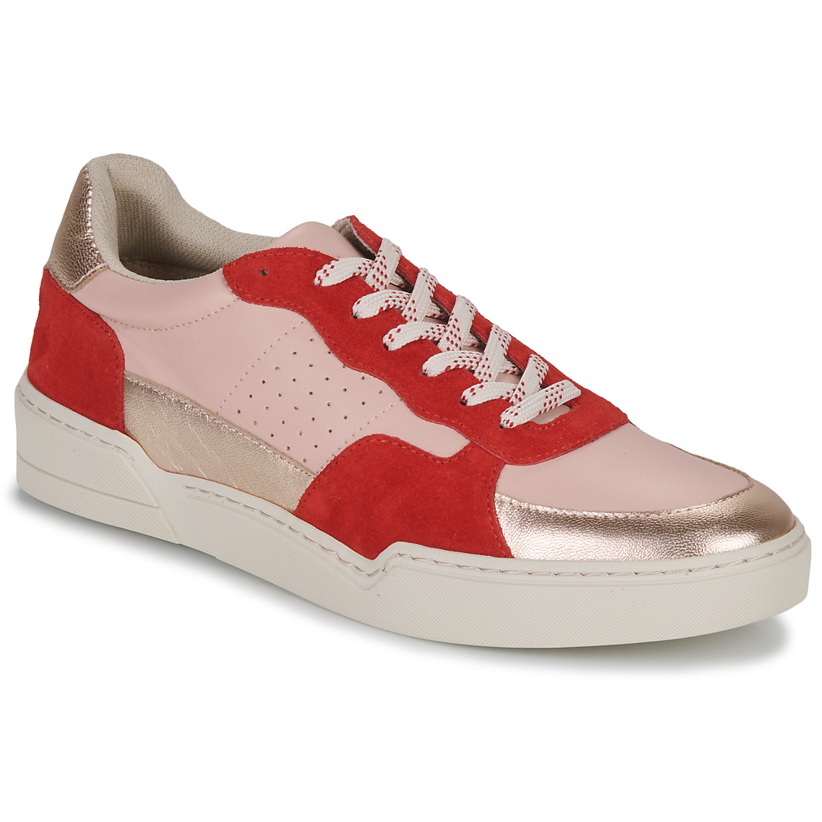 Chaussures Femme Baskets basses Fericelli DAME Rose / Rouge
