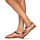 Chaussures Femme Sandales et Nu-pieds JB Martin AISSA Vernis noir / Camel
