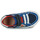 Chaussures Garçon Baskets basses Geox J ALONISSO BOY Bleu / Rouge