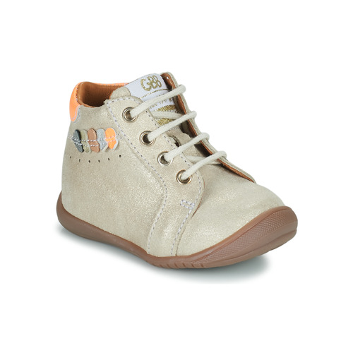 Chaussures Fille Baskets montantes GBB LINETTE Beige