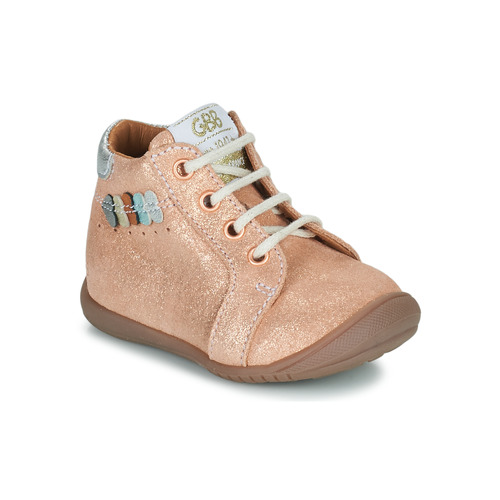 Chaussures Fille Baskets montantes GBB LINETTE Rose