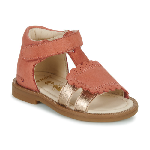 Chaussures Fille Sandales et Nu-pieds Little Mary CIDONIE Terracotta / Bronze