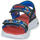 Chaussures Garçon Sandales et Nu-pieds Skechers CUBOSANDAL Noir / Bleu / Rouge