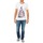 Vêtements Homme T-shirts manches courtes Eleven Paris BERLIN M MEN Blanc