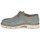 Chaussures Homme Derbies Pellet MACHO Velours gris