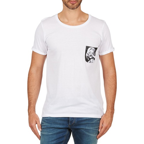 Vêtements Homme T-shirts manches courtes Eleven Paris MARYLINPOCK MEN Blanc