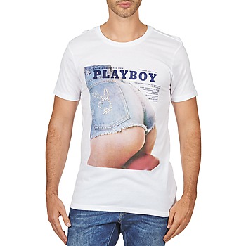 Vêtements Homme T-shirts manches courtes Eleven Paris PB ASS M MEN Blanc